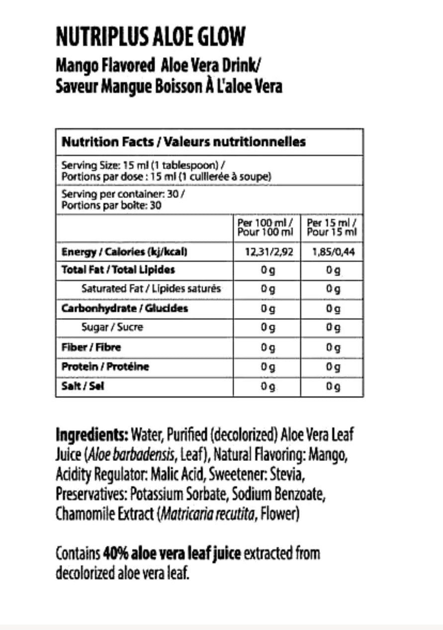 Nutriplus Aloe Glow Mango